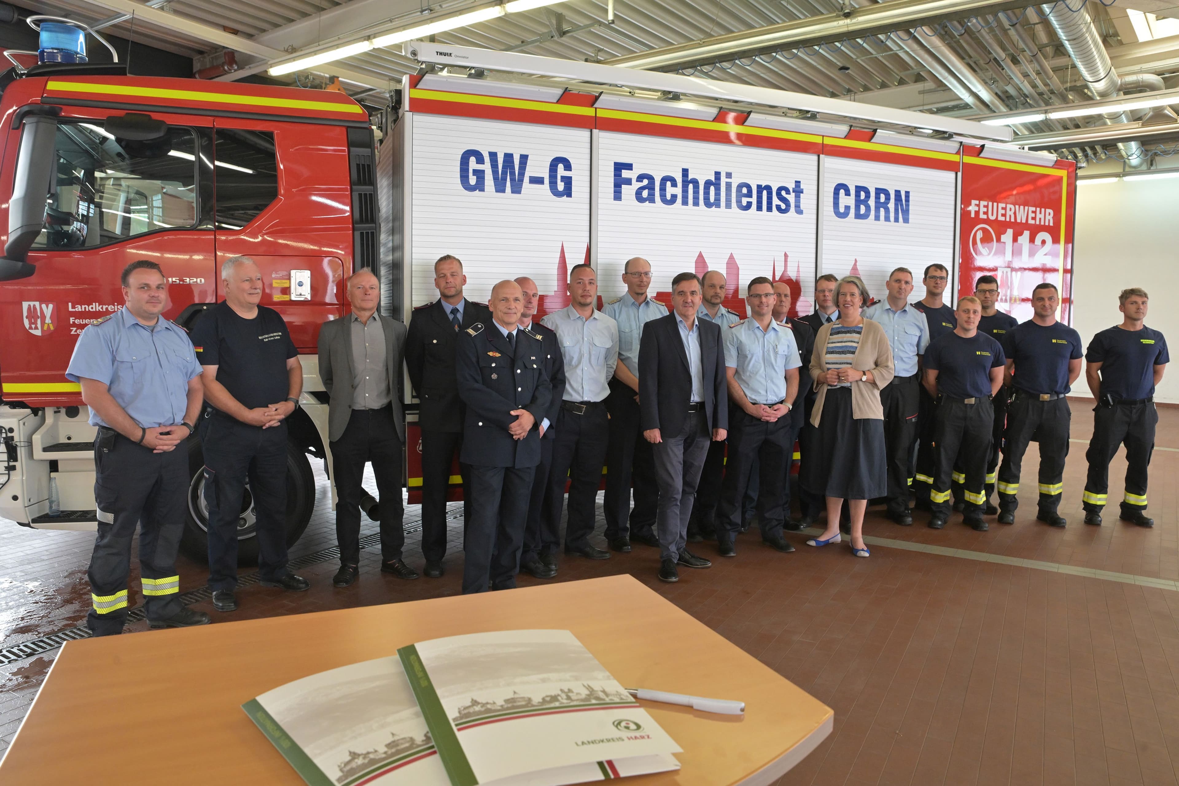 Halberstadt erhält neues Gefahrgut-Fahrzeug