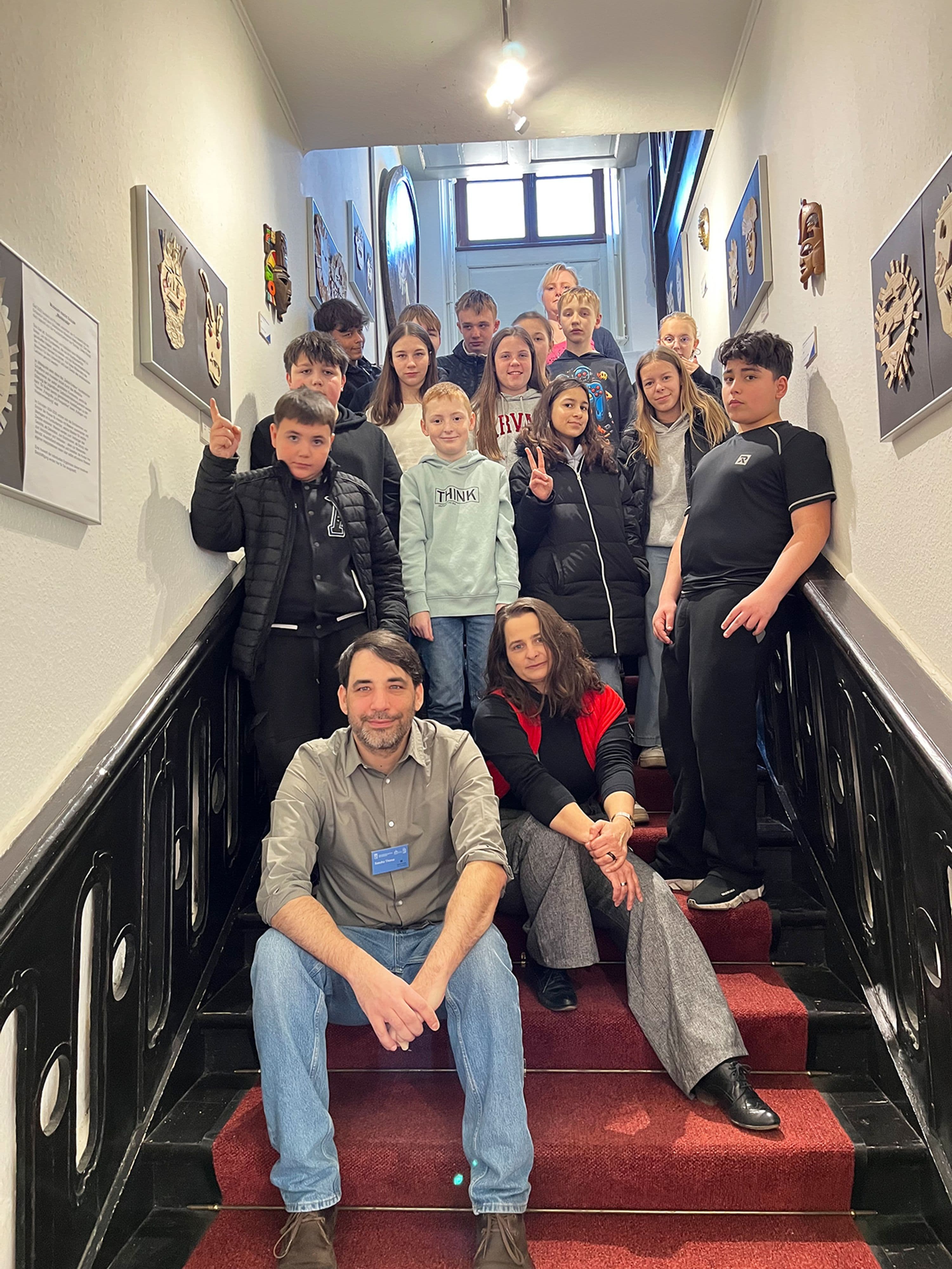 Kunst aus der Schule: Maskerade im Museum