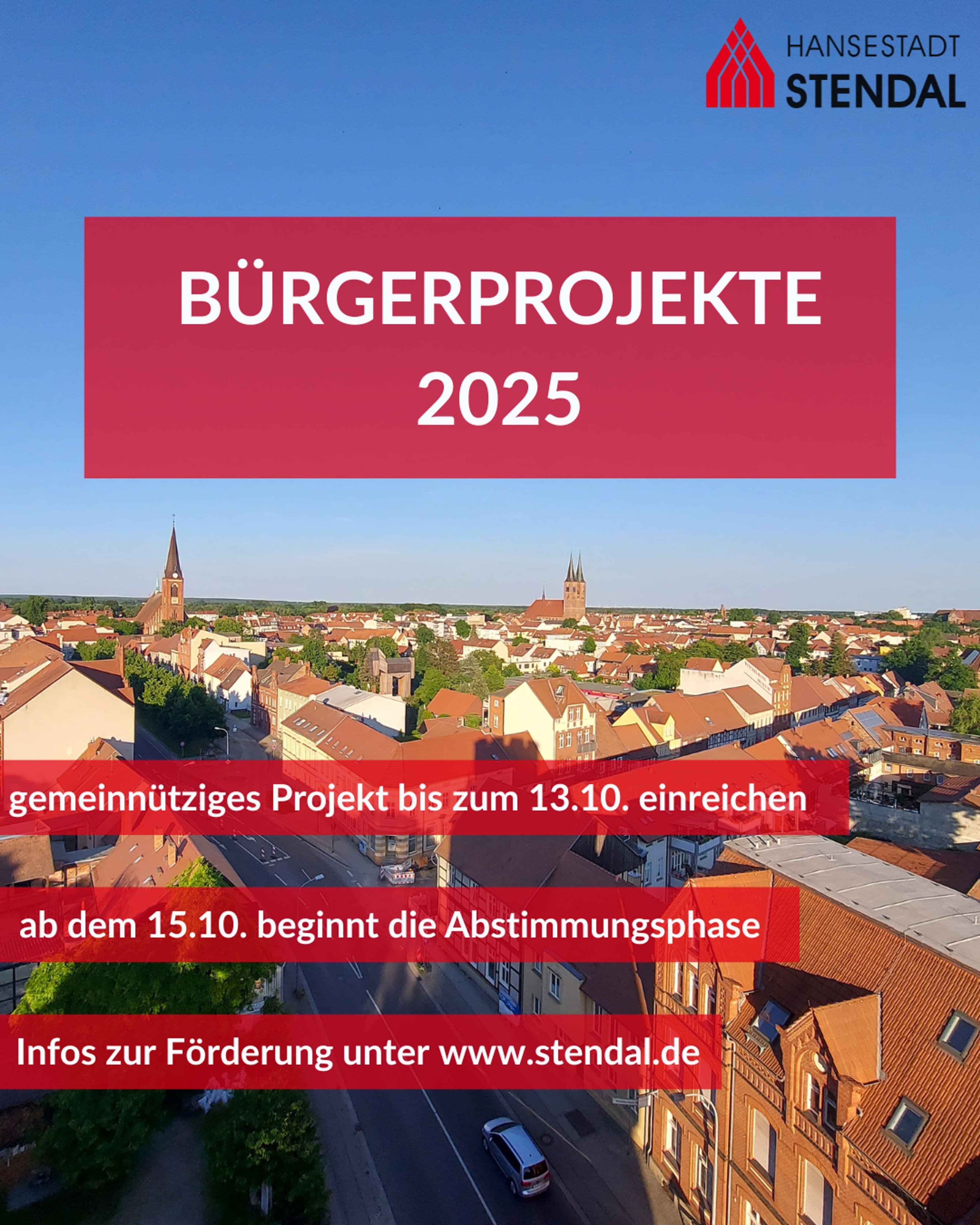 Stendal fördert Bürgerideen mit 30.000 Euro