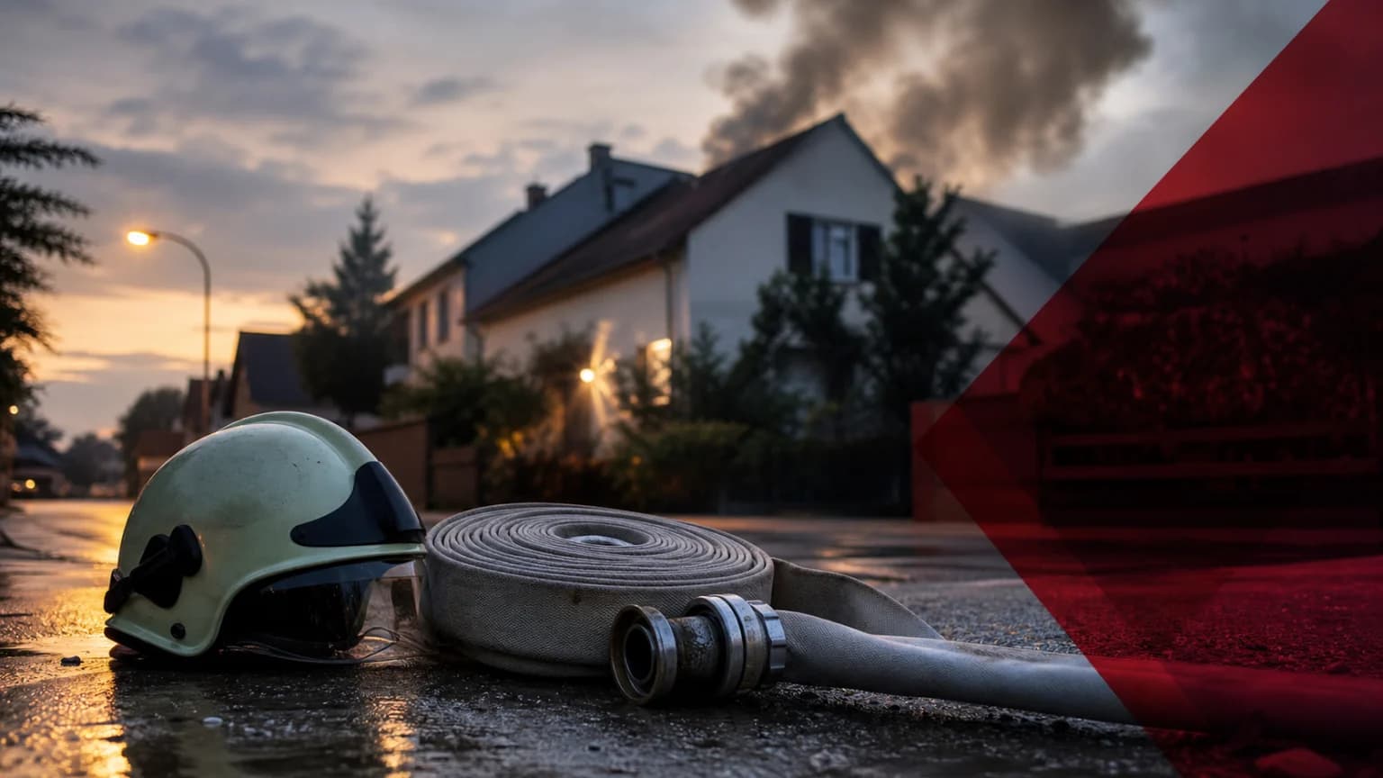 Brandalarm in Gernrode: Trockneranlage in Flammen