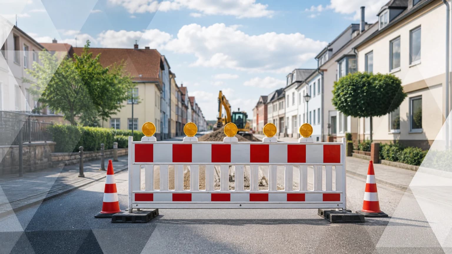 Hospitalstraße am 5. August 2026 zwischen Schadewachten und Landratsamt gesperrt